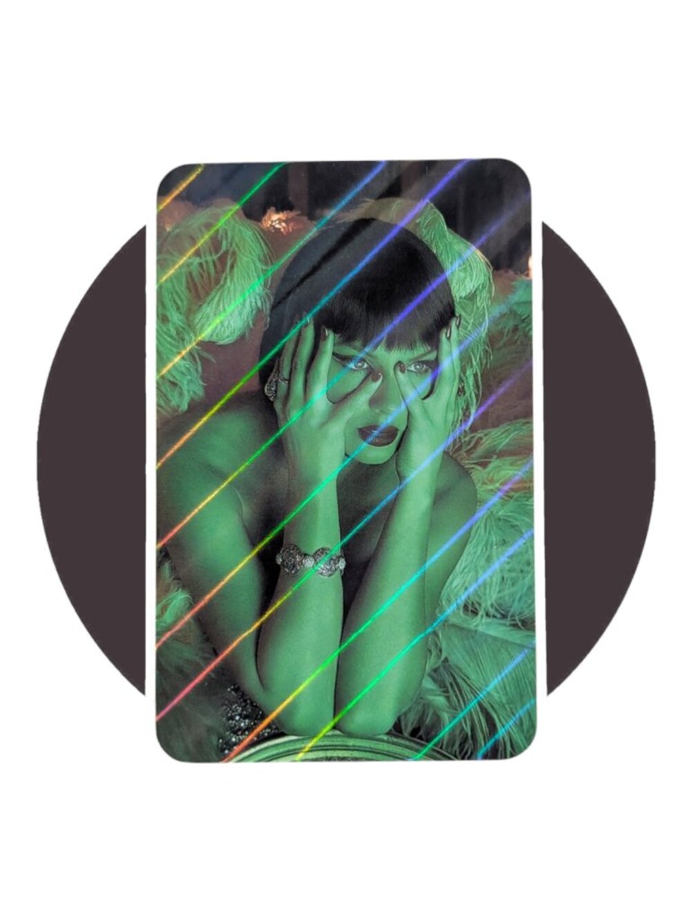 Taylor Swift TLOAS Photo Art Trading Card (II24): Elizabeth Taylor, 3.25 in.